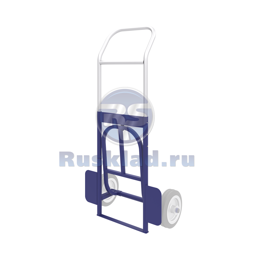 Тележка грузовая с дополнительной полкой и выдвижной ручкой КГ 70 П Тележка грузовая с дополнительной полкой и выдвижной ручкой КГ 70 П