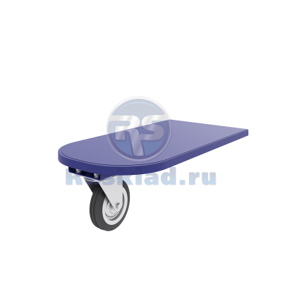 Приставка удлинитель для  ДЛ (400х700) колесо d 200 мм.
