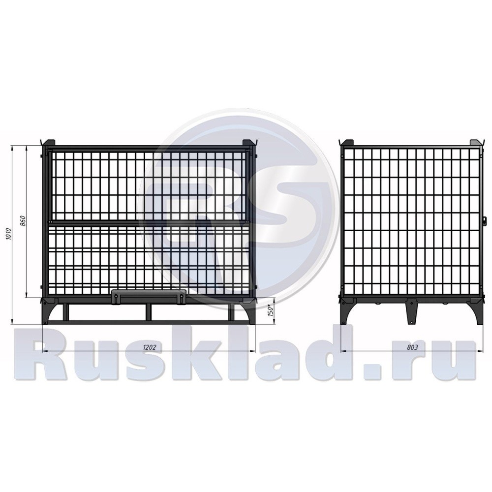 Сетчатое ограждение ОПС 1